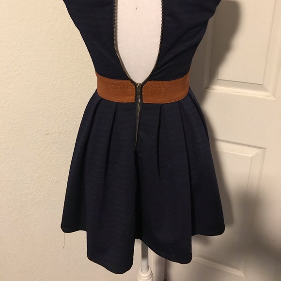 “Agaci” Navy Blue Dress! - Picture 3 of 6